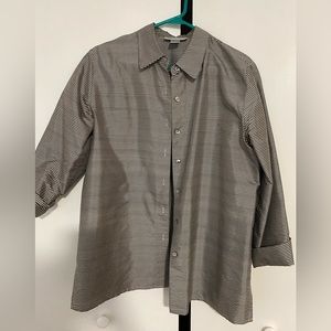 %100 silk shirt